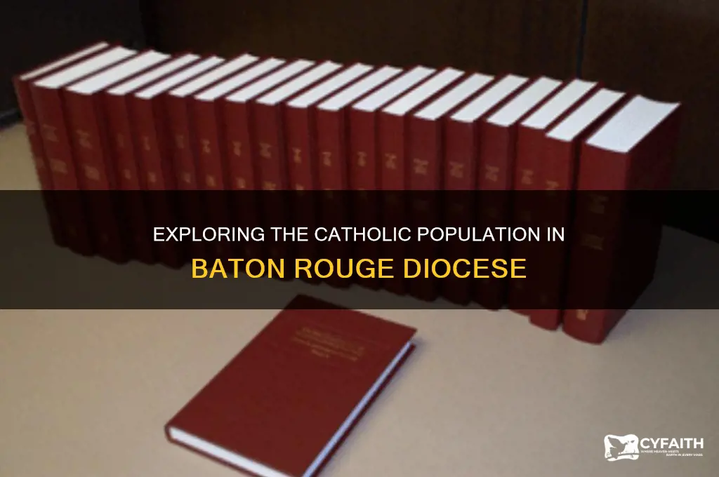 how many catholics are in the diocese of baton rouge
