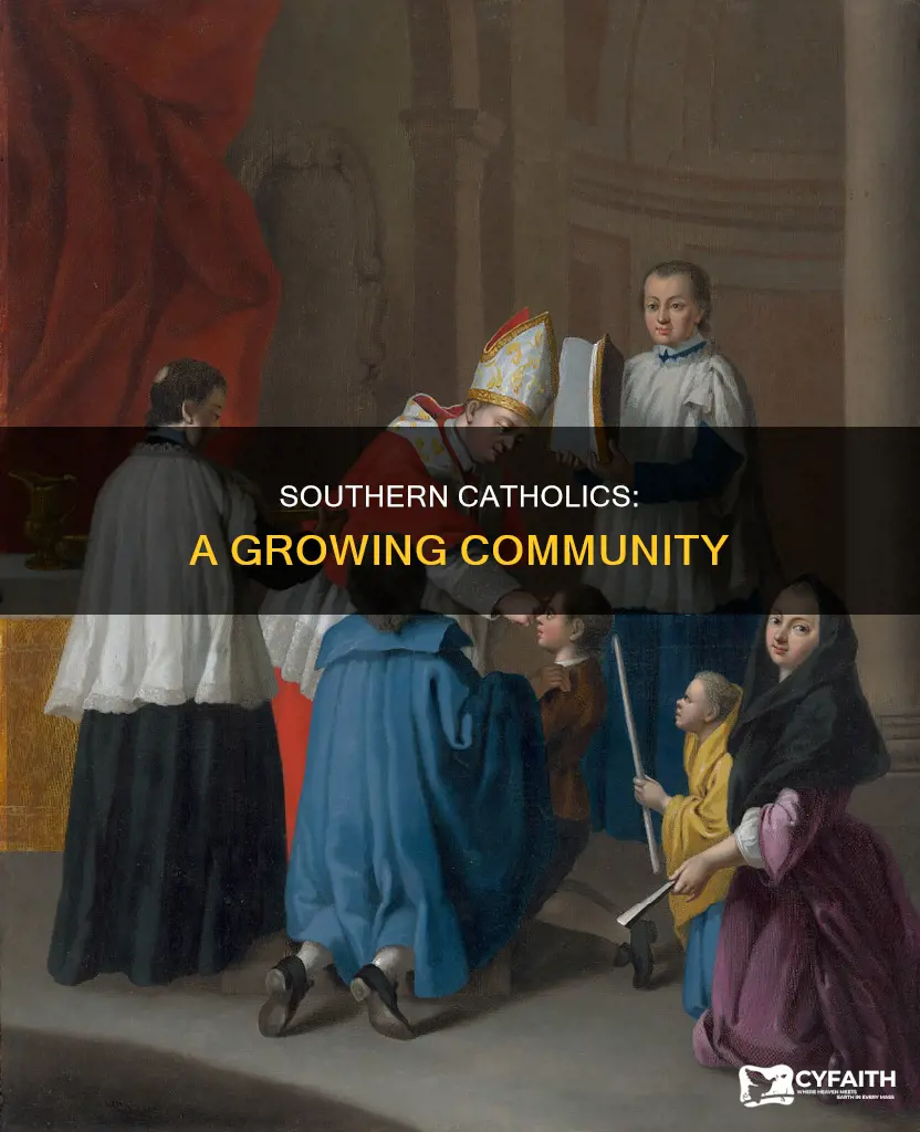 how many catholics are in the south