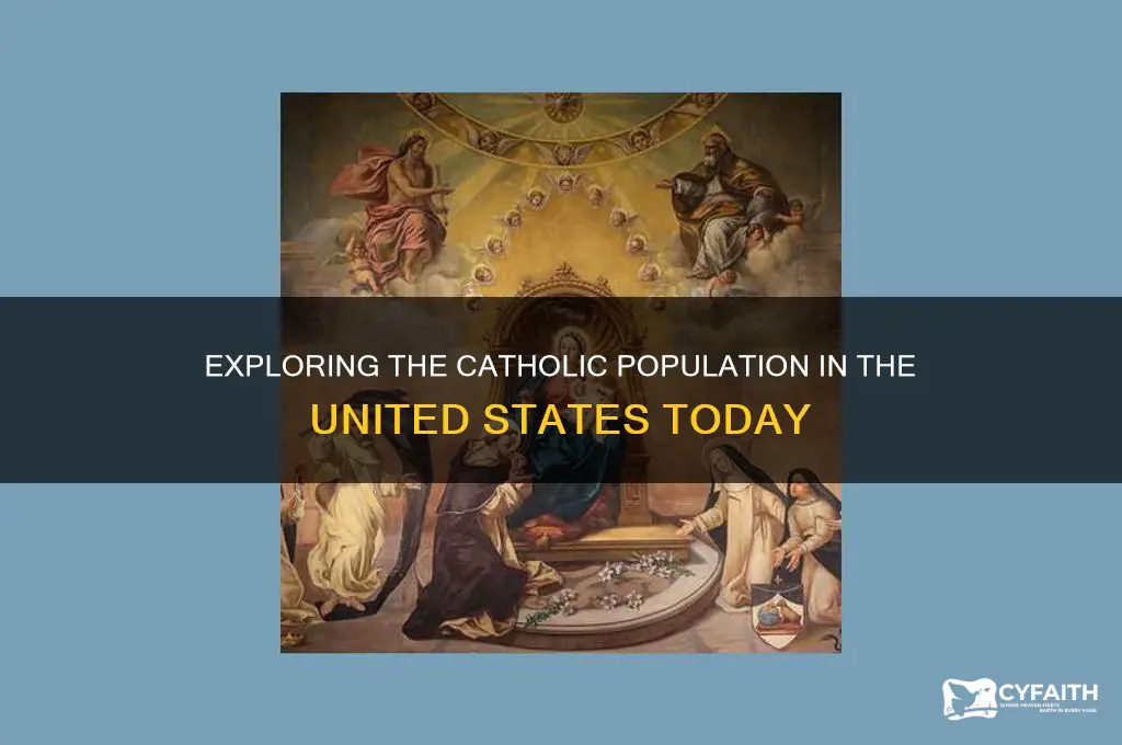 how many catholics are in the united states of america
