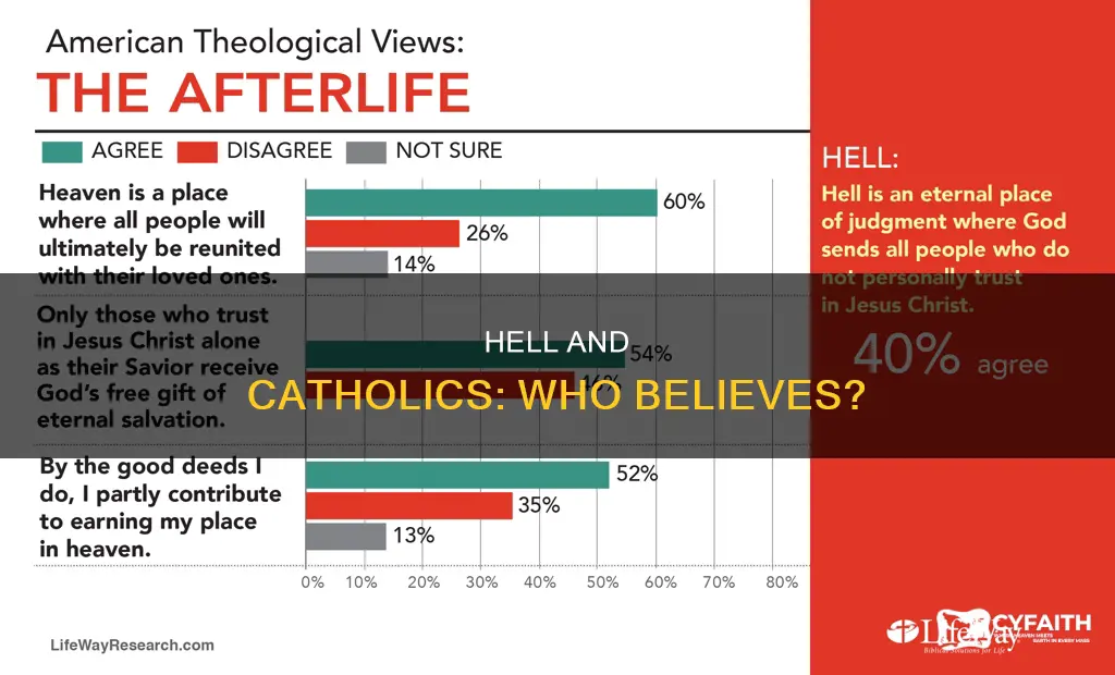 how many catholics beliecve on hell