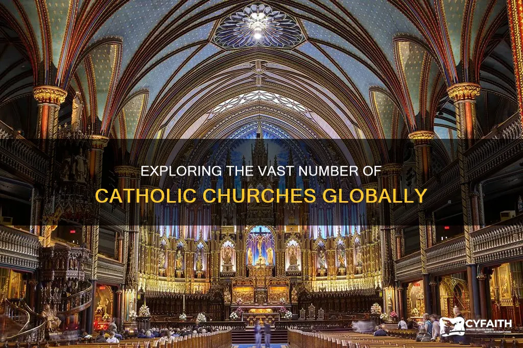 how many catholics chruchs are there