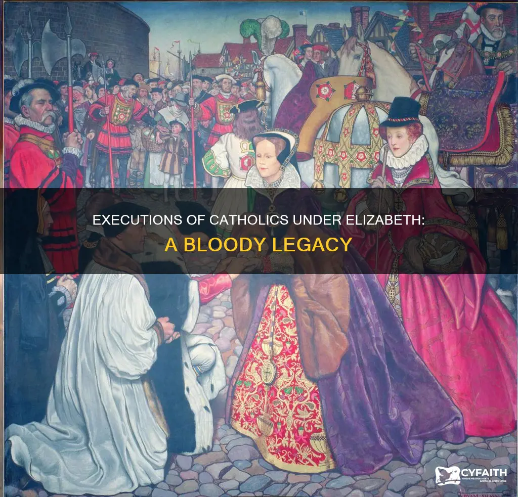 how many catholics did elizabeth execute