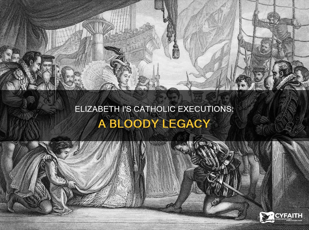 how many catholics did elizabeth i kill