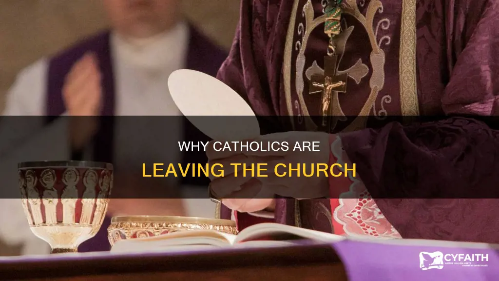 how many catholics drop out of religion