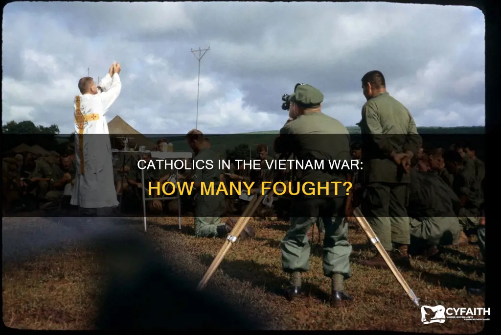 how many catholics fought in the vietnam war