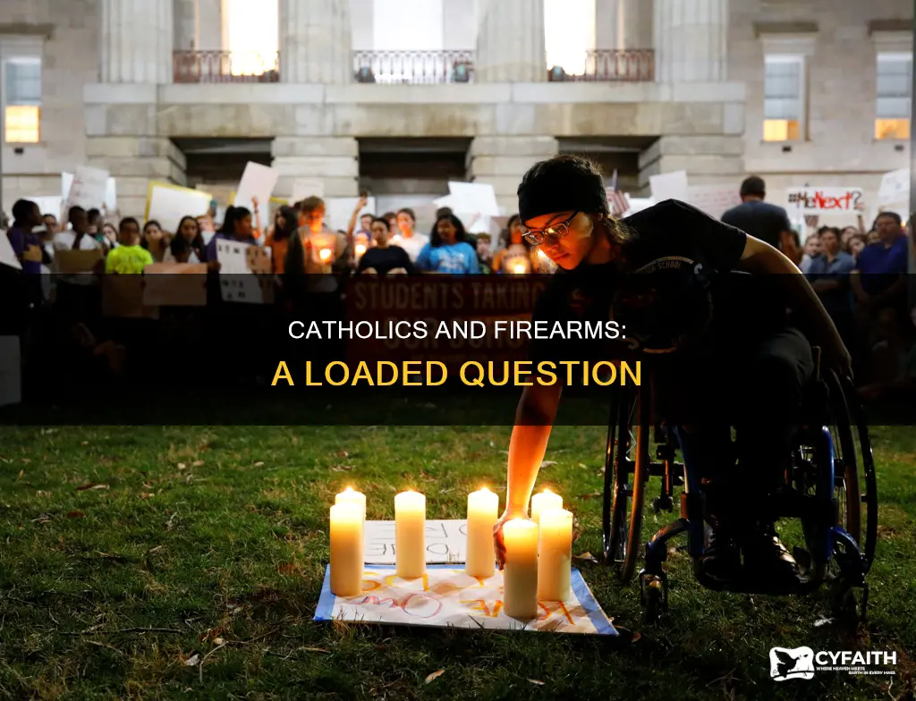 how many catholics have hand guns