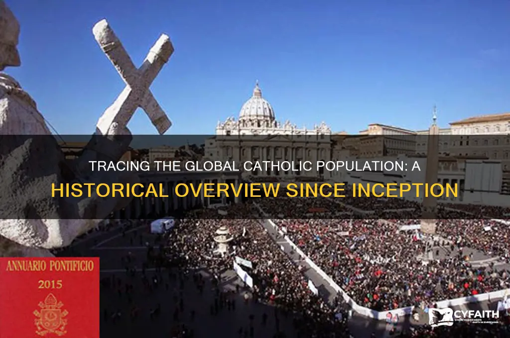how many catholics have there been since the beginning