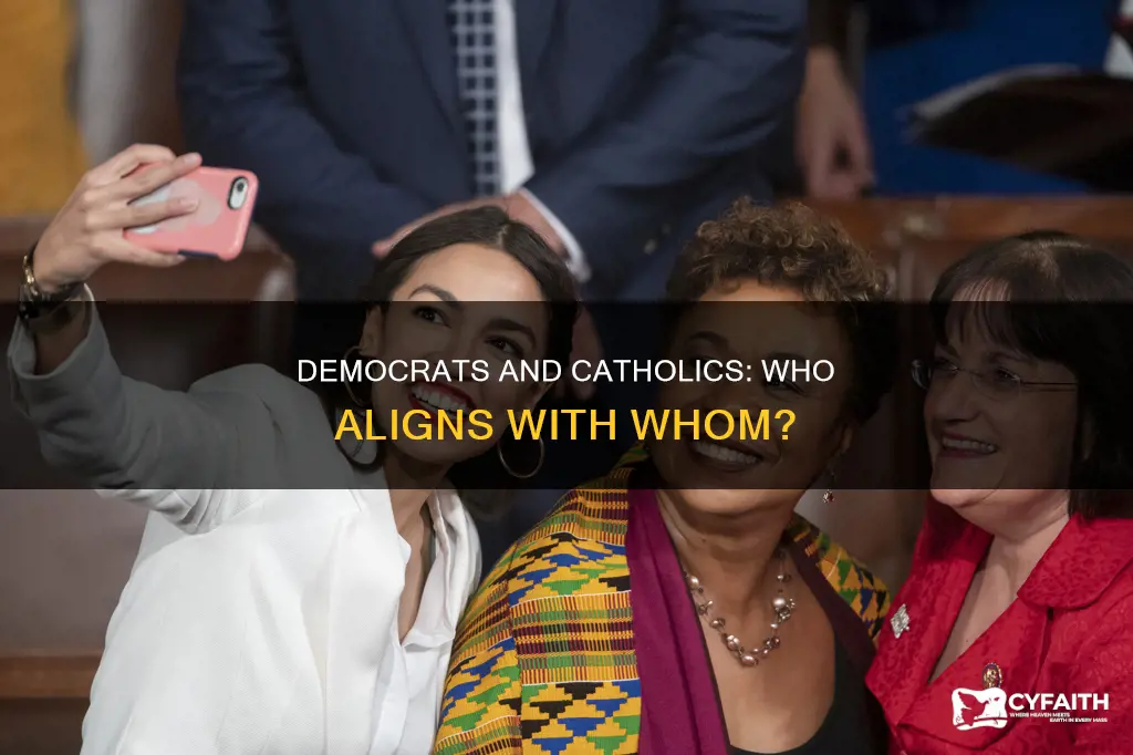 how many catholics identify as democratics
