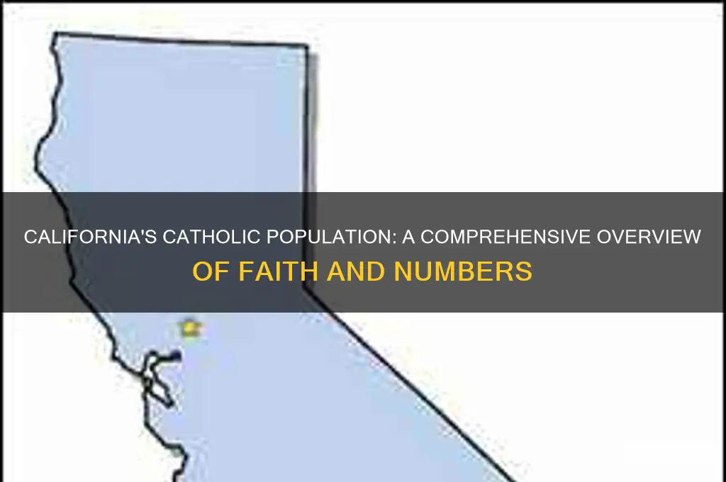 how many catholics in california