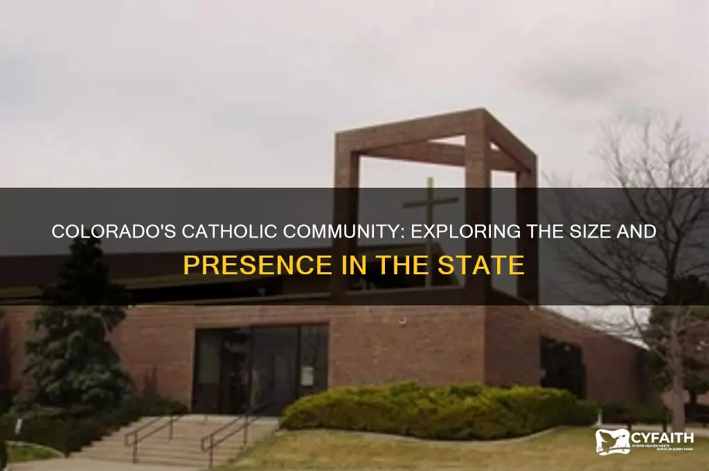 how many catholics in colorado