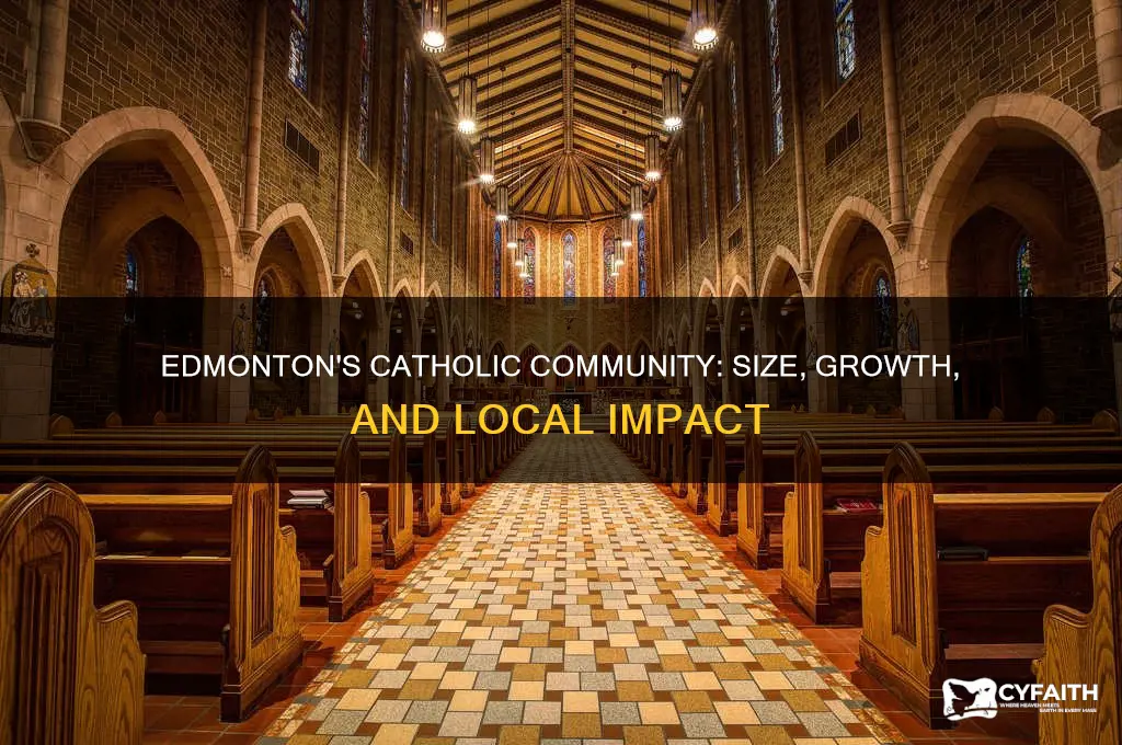 how many catholics in edmonton