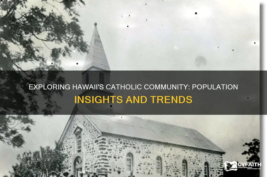 how many catholics in hawaii