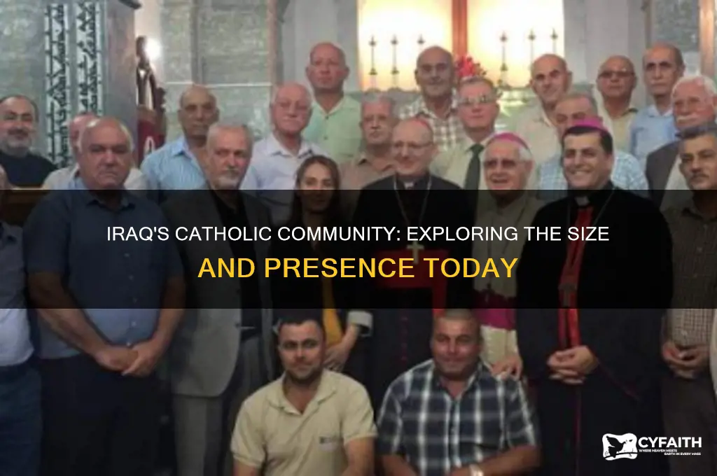 how many catholics in iraq
