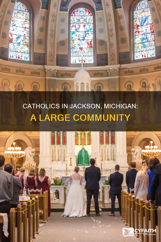 how many catholics in jackson michigan