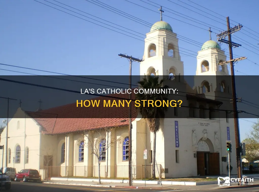 how many catholics in los angeles