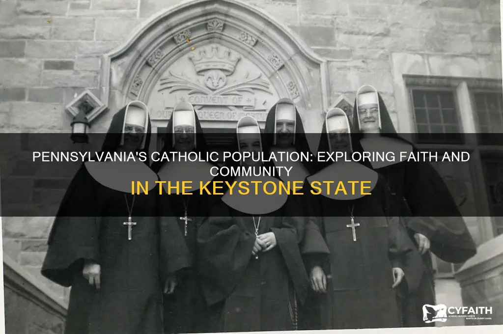 how many catholics in pennsylvania