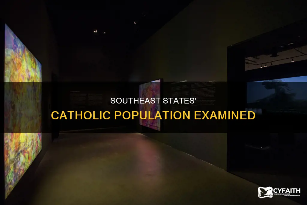 how many catholics in southeast states