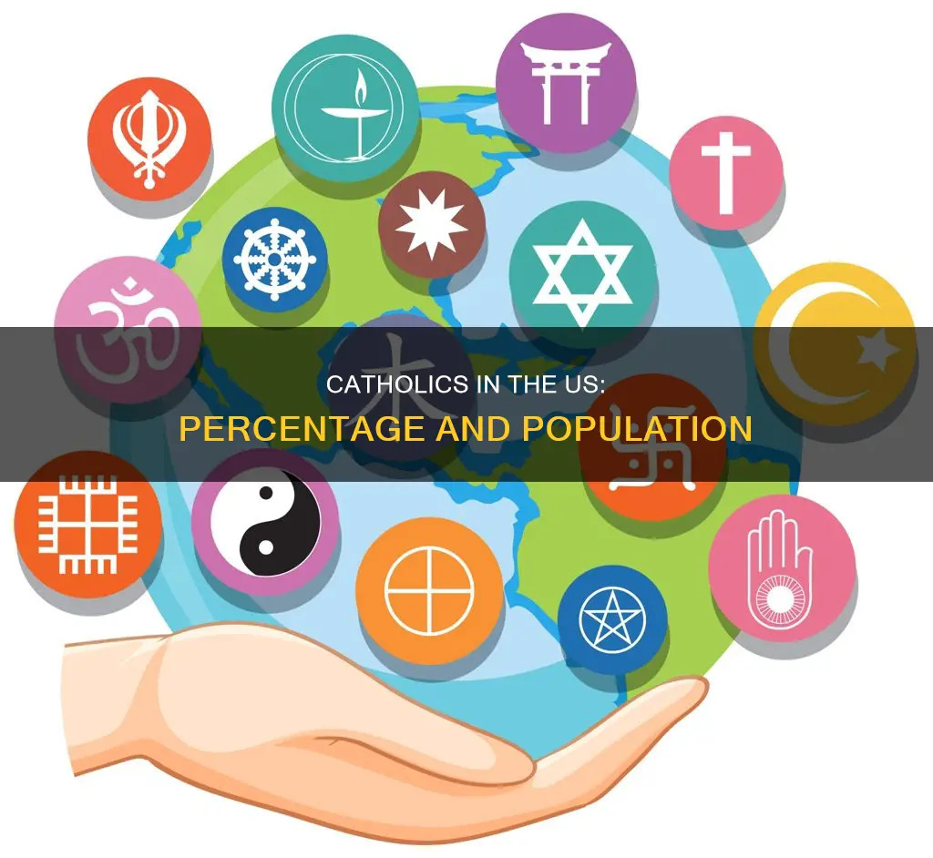 how many catholics in the united states percentage