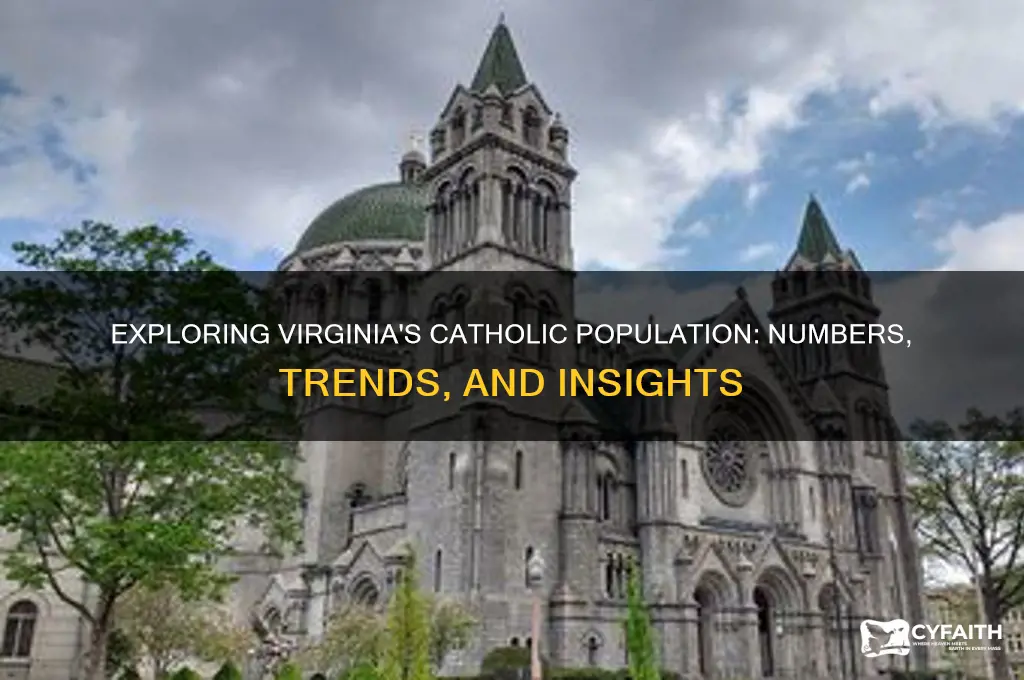 how many catholics in virginia