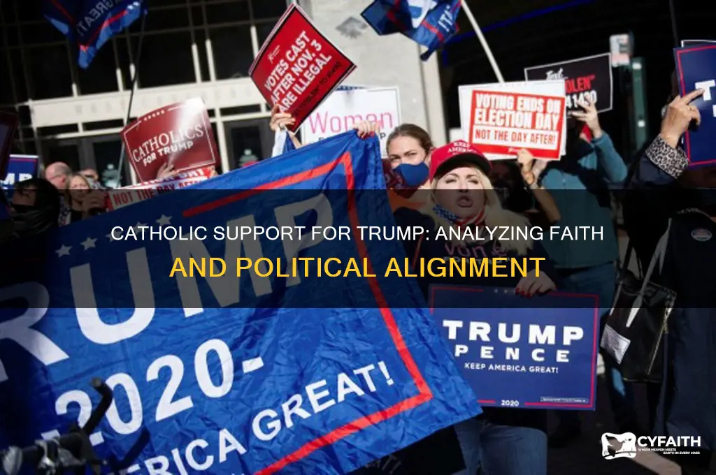 how many catholics support trump