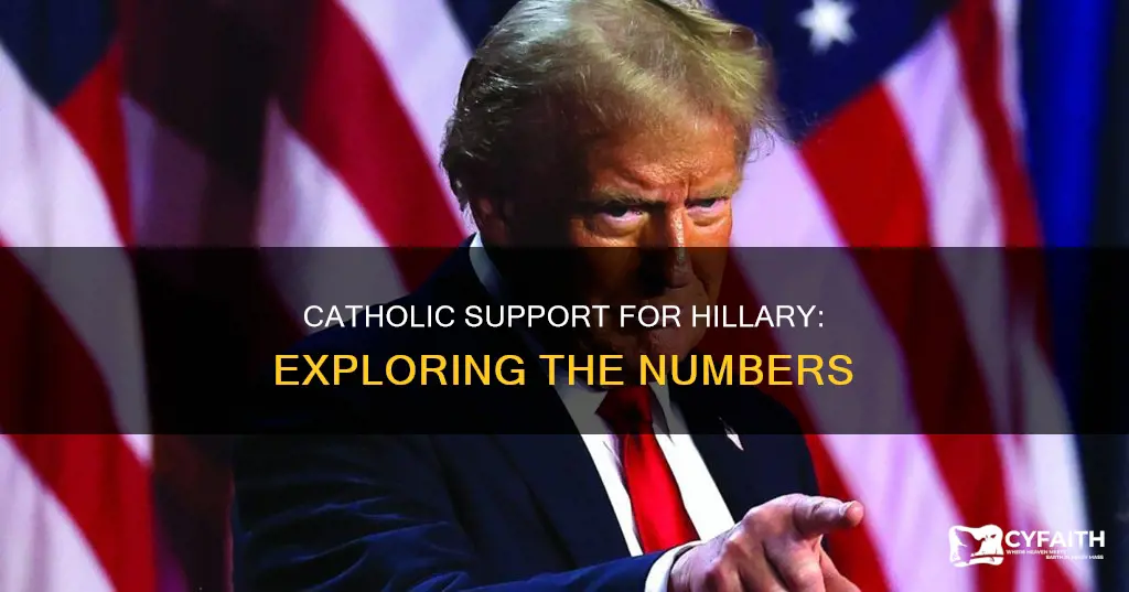 how many catholics voted for hillary