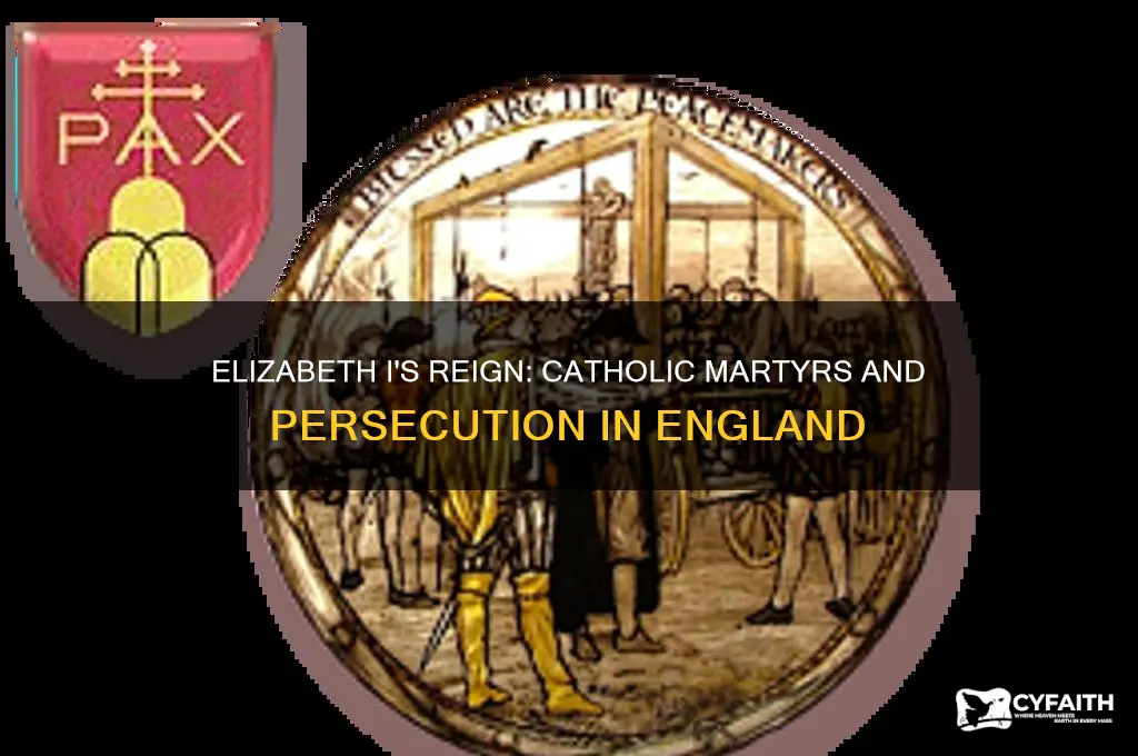 how many catholics were killed by elizabeth the first