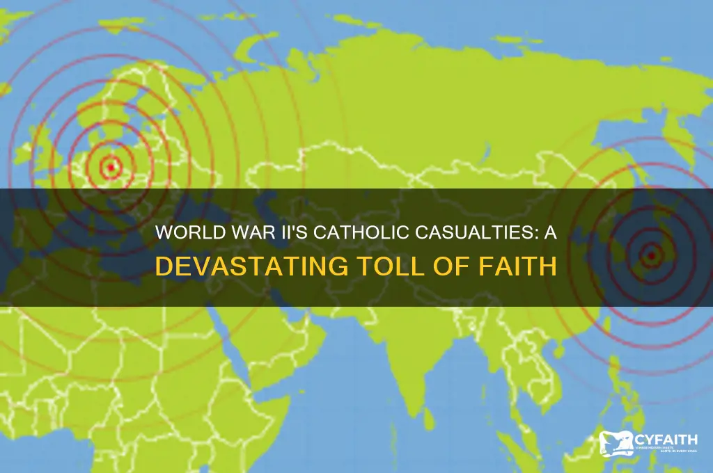 how many catholics were killed in world war 2