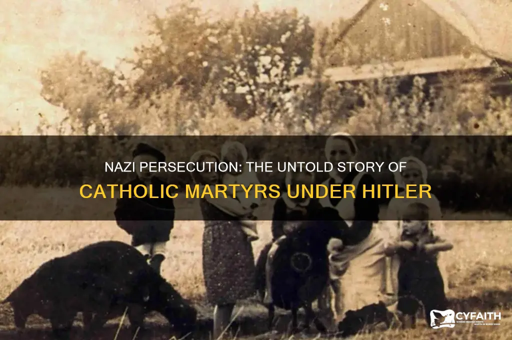 how many catholics were put to death by the nazis