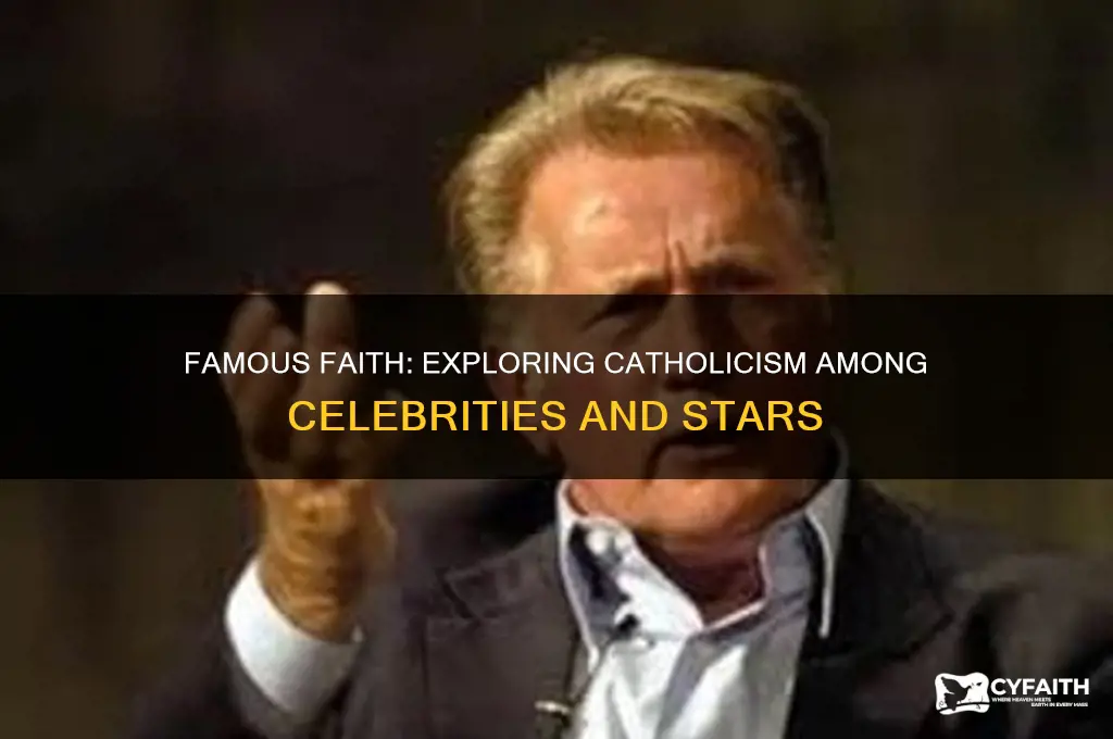 how many celebrities are catholic