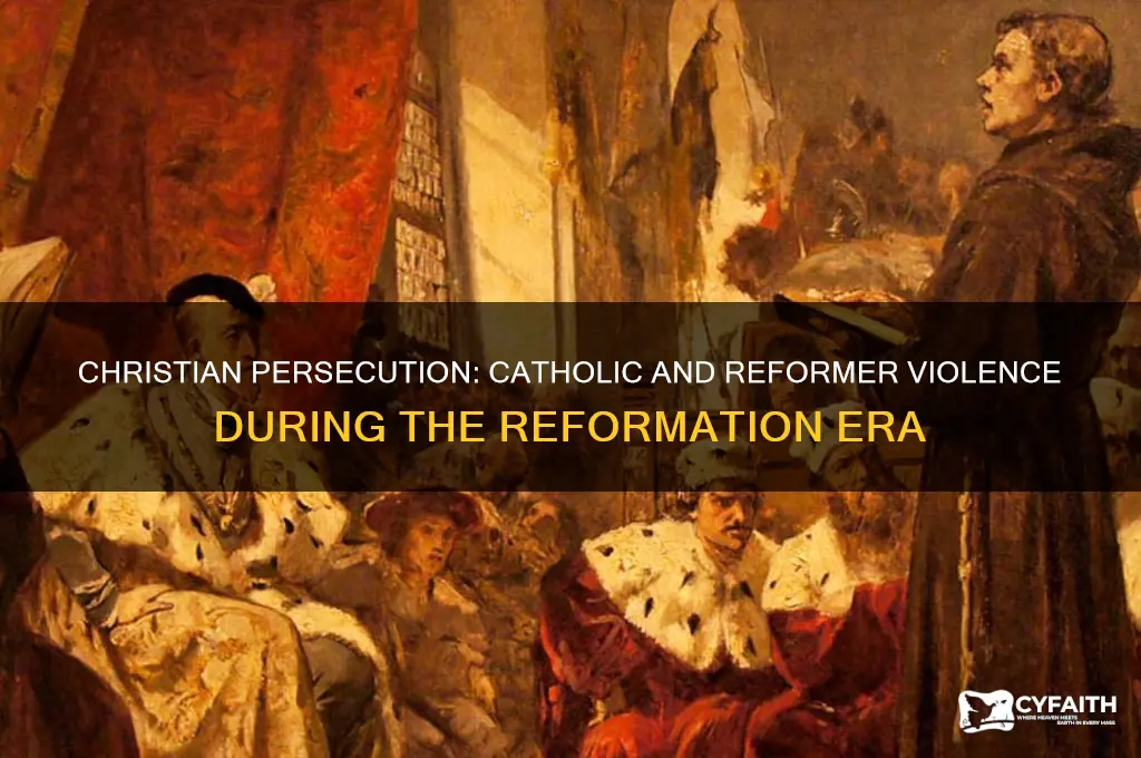 how many christians did the catholics and reformers kill
