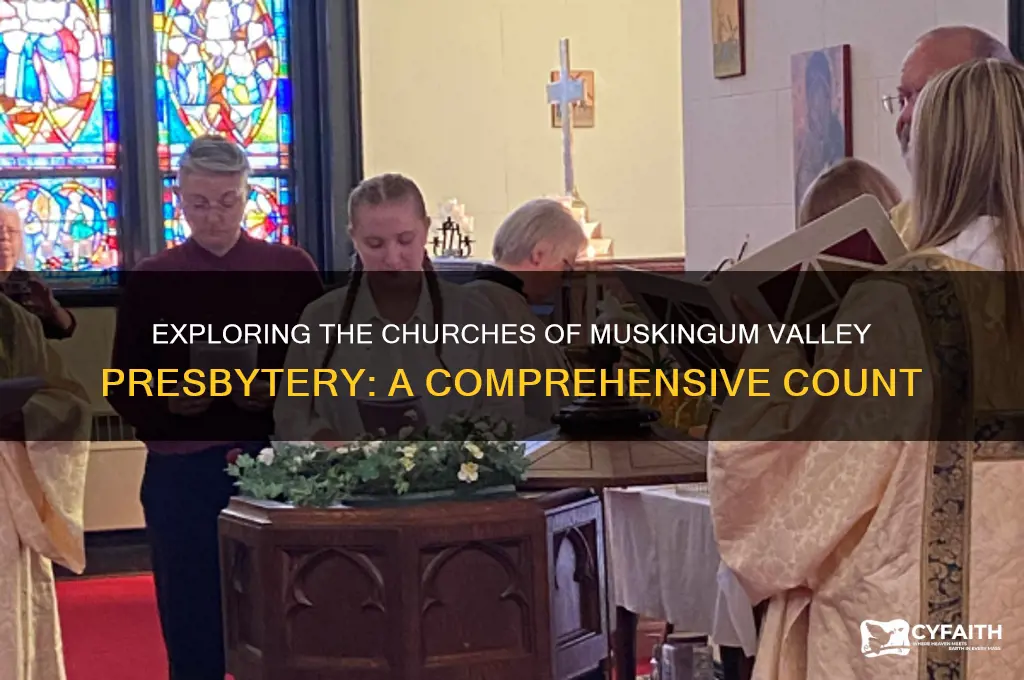 how many churches in muskingum valley presbytery
