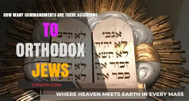 Orthodox Jewish Perspective: Understanding the Count of Divine Commandments