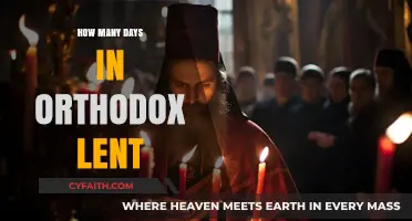 Orthodox Lent Duration: Understanding the 40-Day Spiritual Journey and Fast