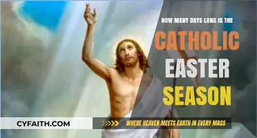 Exploring the Length of the Catholic Easter Season: A 50-Day Journey