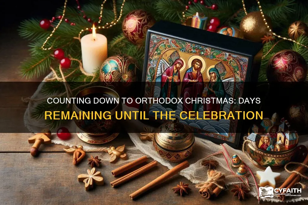 how many days till orthodox christmas