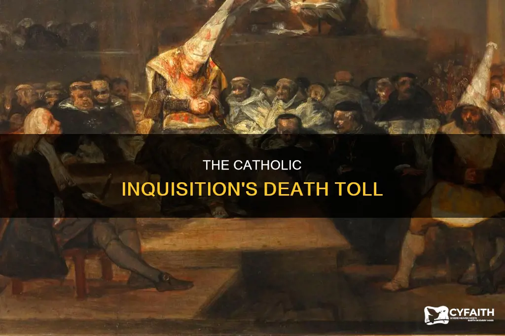 how many died during the catholic inquisition