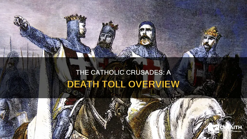 how many died in the catholic crusades