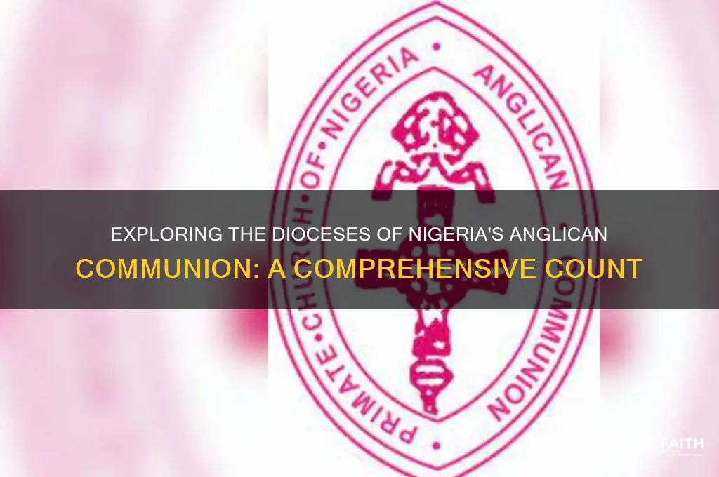 how many dioceses are in church of nigeria anglican communion