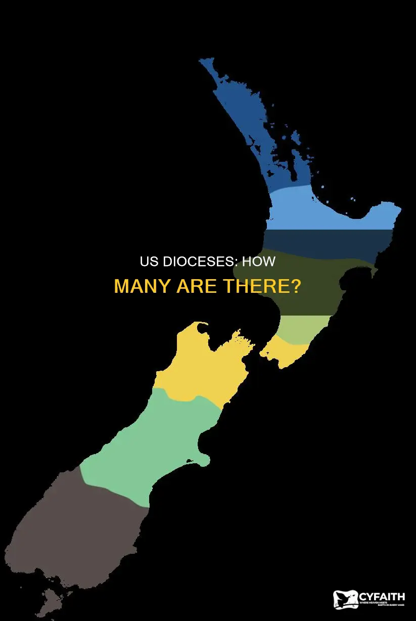 how many dioceses in the us