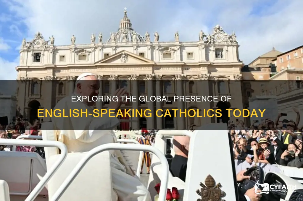 how many english speaking catholics