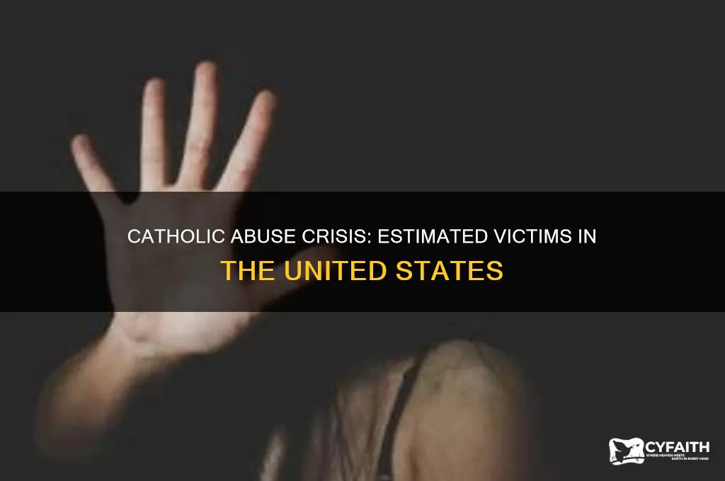 how many estimated victims of catholic abuse in usa