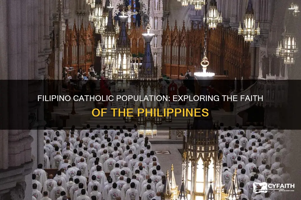 how many filipino are catholic