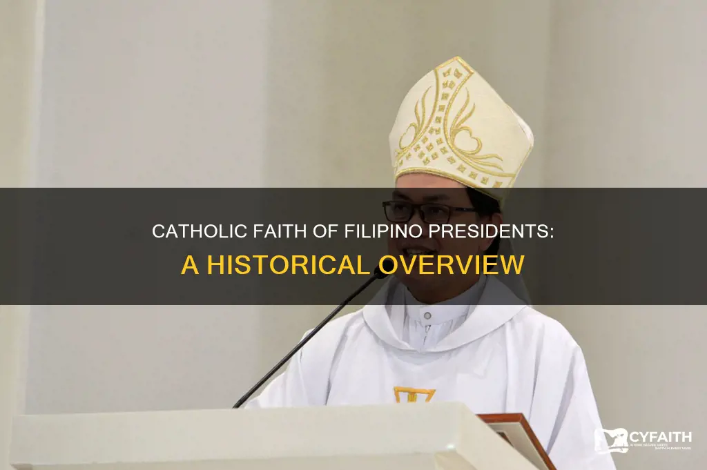 how many filipino presidents were catholic