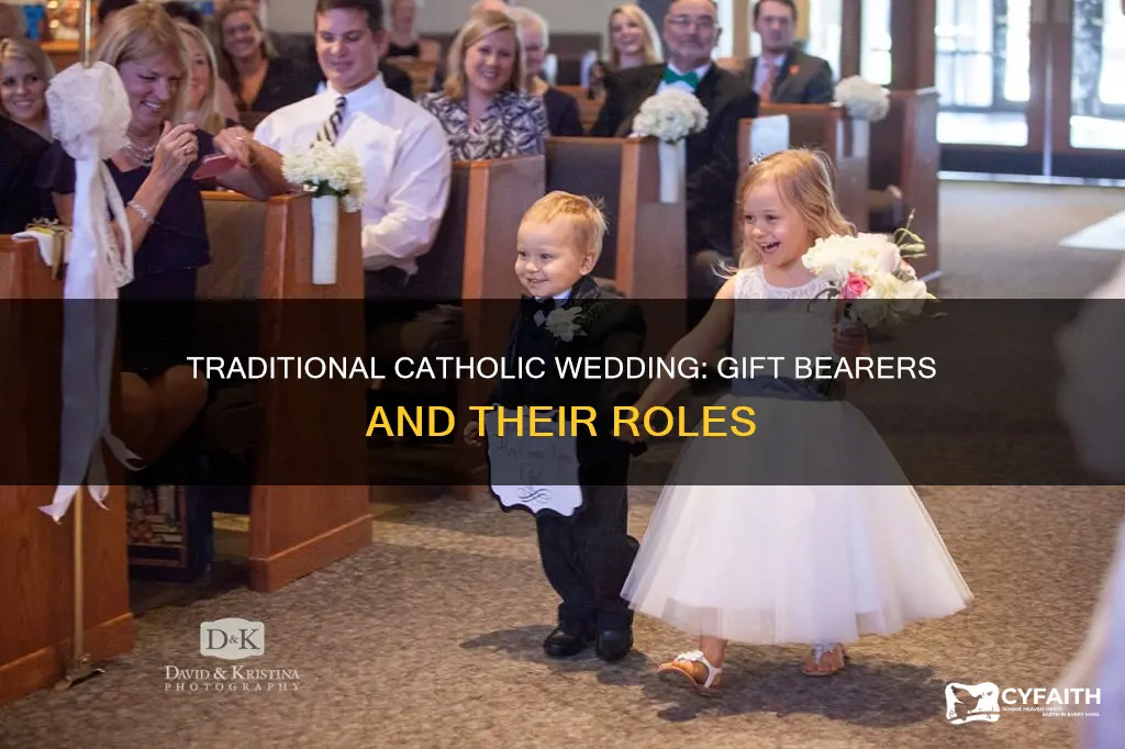 how many gift bearers in a catholic wedding