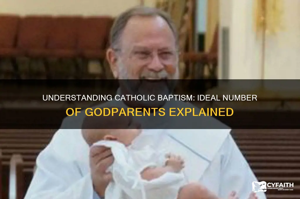 how many godparents catholic baptism
