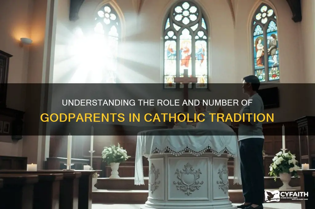 how many godparents catholic