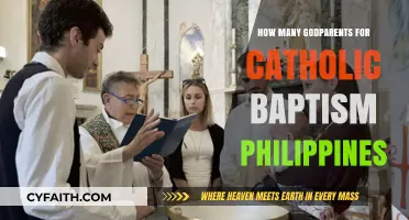 Godparents for Catholic Baptism in the Philippines: How Many?
