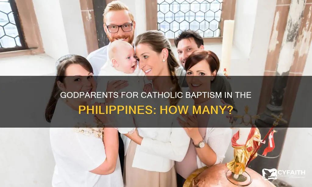 how many godparents for catholic baptism philippines