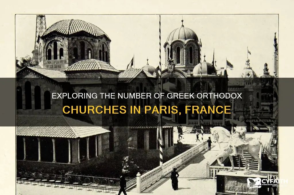 how many greek orthodox churches are in paris france