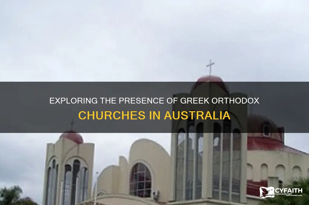 how many greek orthodox churches in australia